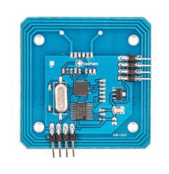 RC522 RFID module, 13.56MHz RFID reader, TTL RFID interface, MIFARE Classic, ISO 14443A, NFC RFID module, RFID authentication, smart access control, IoT security, RFID Arduino module.