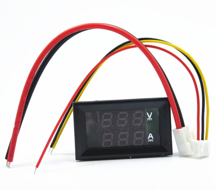 DC 0–100V 100A Digital Current Voltage Meter – Real-Time Power Monitoring